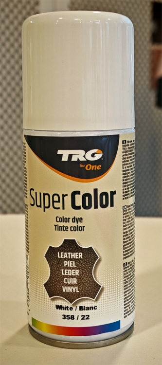 TRG Color Leder Farbspray, weiss, 150 ml